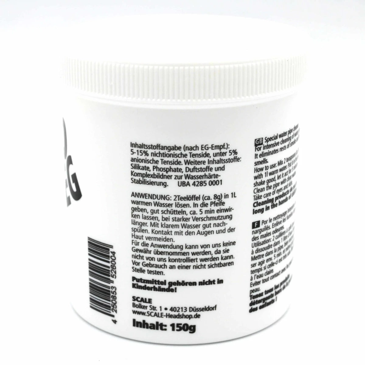 Schmand weg - Spezial Bongreiniger 140g