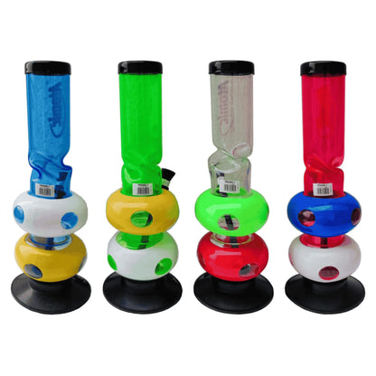 Atomic Acrylbong | H: 30cm - Bubble Design