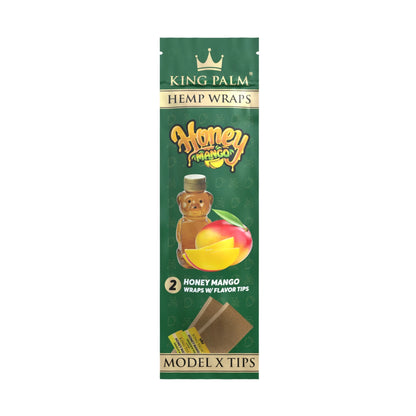 King Palm Hemp Wraps Honey Mango - 2 x Hemp Blunt Wraps pro Packung
