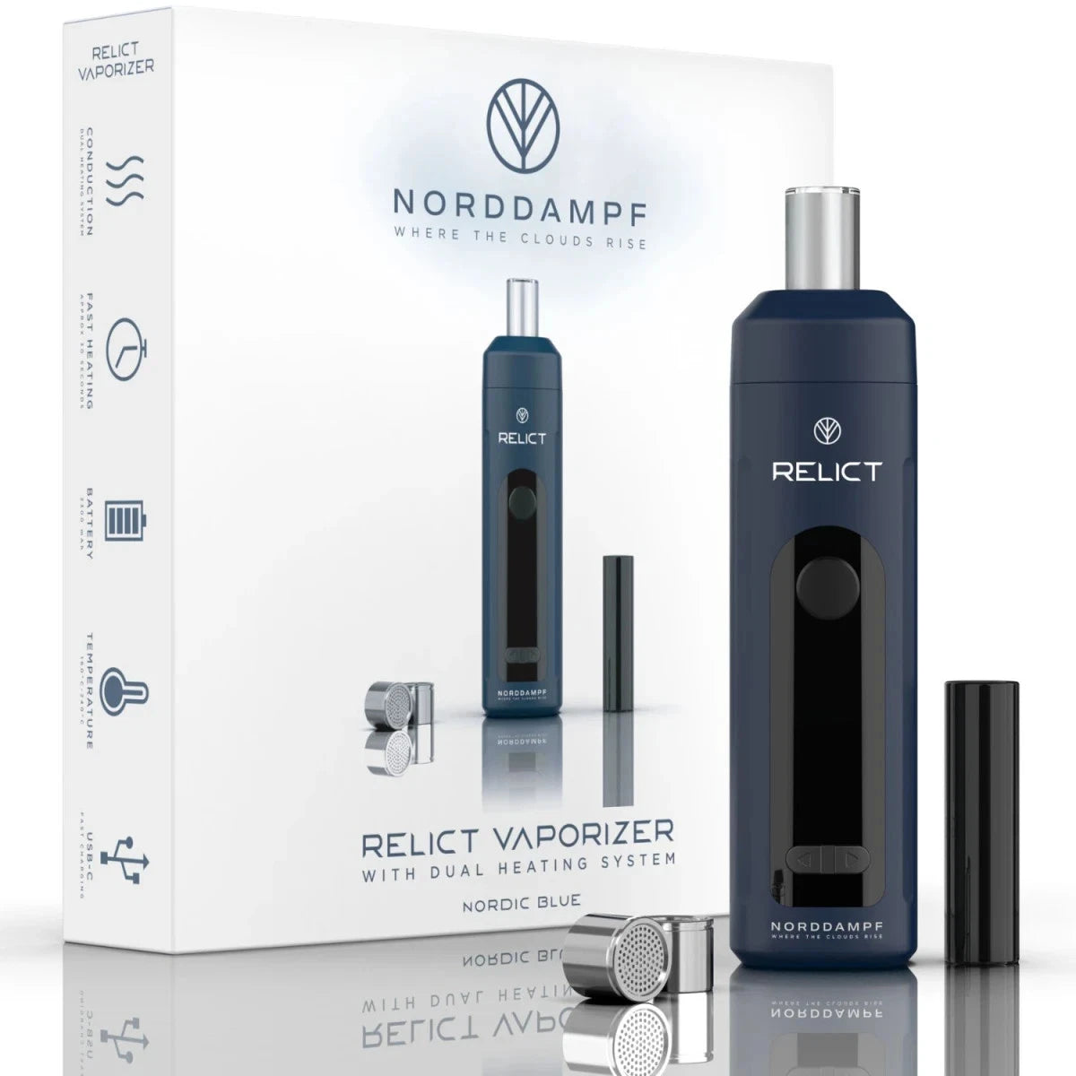 Norddampf Vaporizer Relict - Schwarz