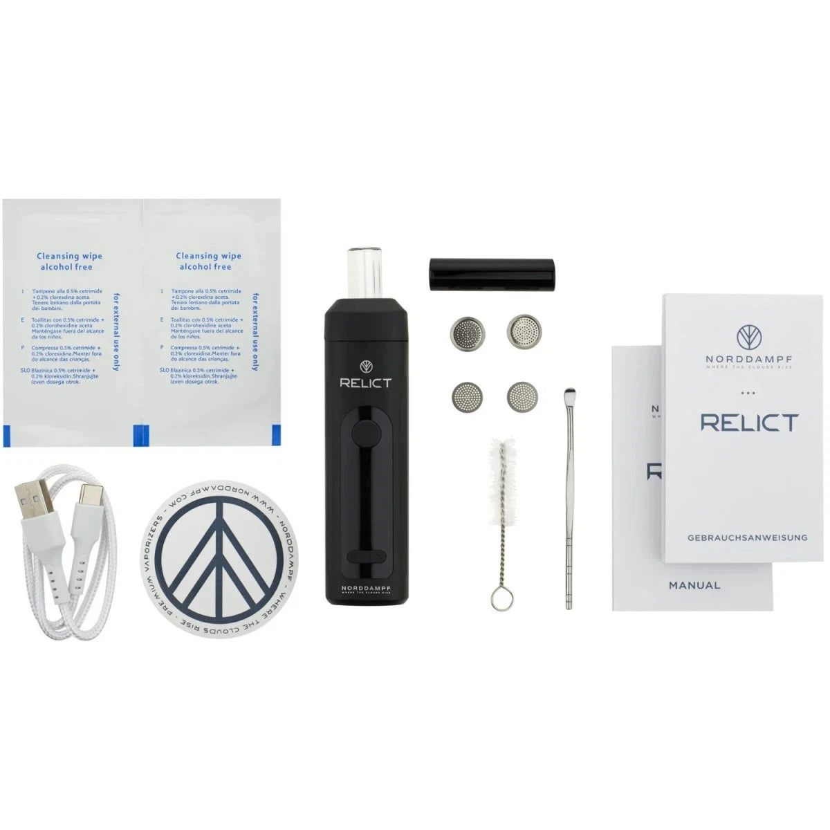 Norddampf Vaporizer Relict - Schwarz