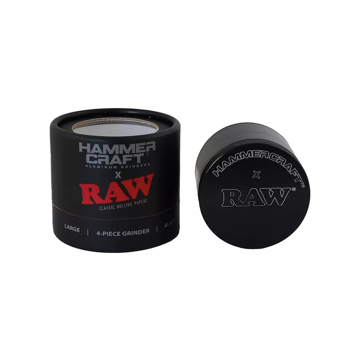 Hammercraft-x-raw-grinder-black-aluminium-4-teilig-large-o-60-mm