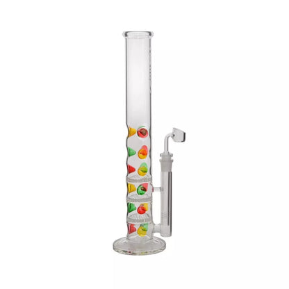 Atomic Glas Eis Bong Candy 4mm dickes Glas | 45cm